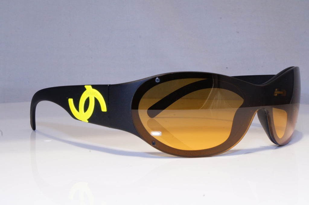 CHANEL Mens Womens Designer Sunglasses Black Wrap 5073 555/18 19719