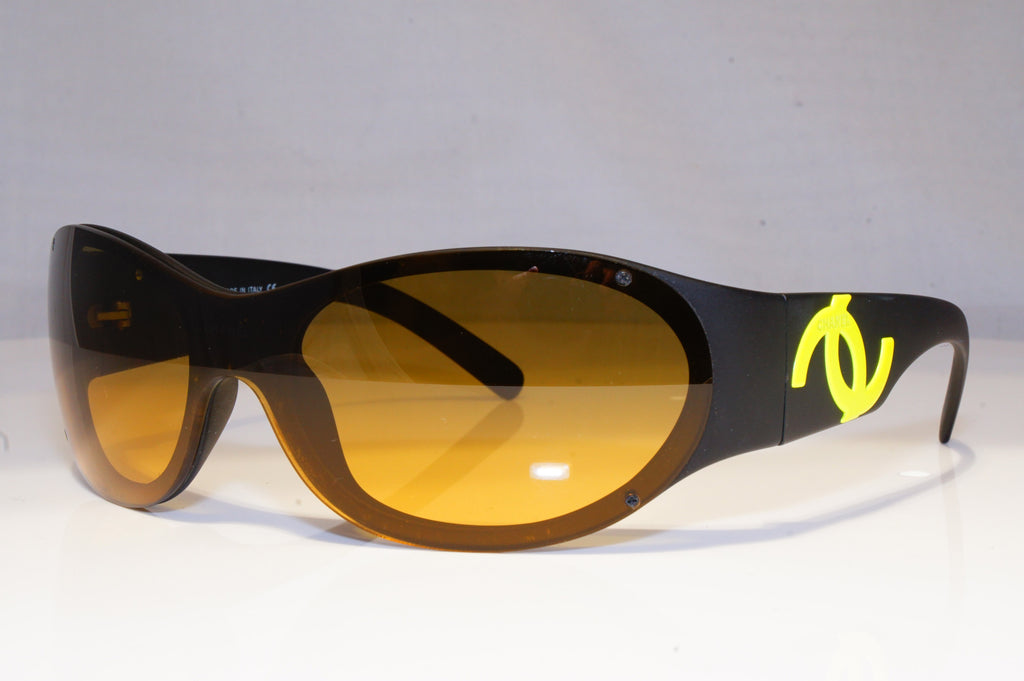 CHANEL Mens Womens Designer Sunglasses Black Wrap 5073 555/18 19719