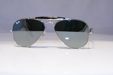 RAY-BAN Mens Designer Sunglasses Silver Pilot RB 3407 003/40 20827