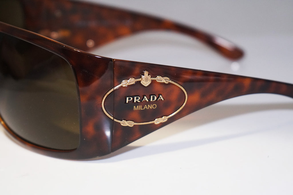 PRADA Womens Designer Sunglasses Brown Oversized SPR 04H 2AU-2P1 14927