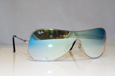 RAY-BAN Mens Designer Sunglasses Silver Shield RB 3211 003/21 17598