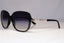 BVLGARI Womens Diamante Designer Sunglasses Black Square 8112 501/8G 21105