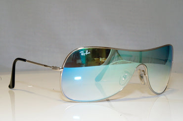 RAY-BAN Mens Designer Sunglasses Silver Shield RB 3211 003/21 17598