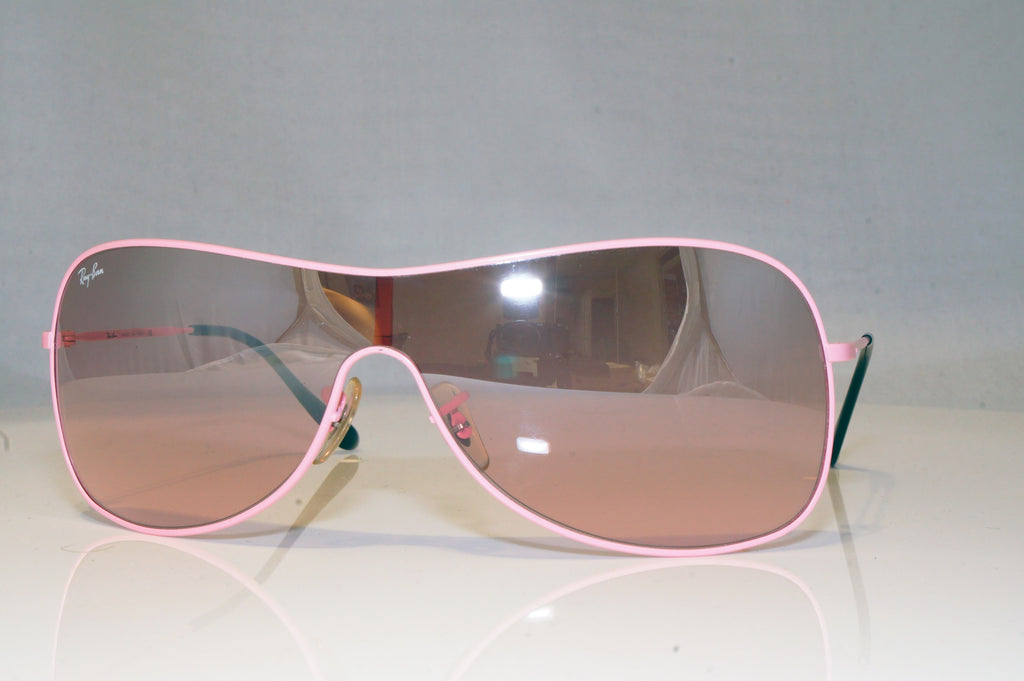 RAY-BAN Mens Womens Unisex Designer Sunglasses Pink Shield RB 3211 030/7E 17597