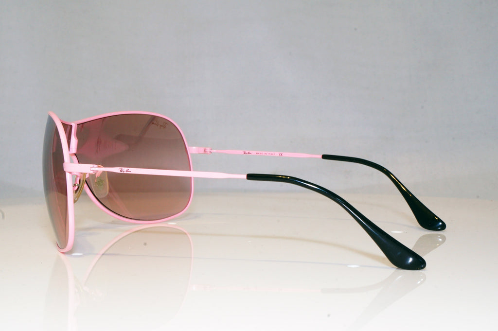 RAY-BAN Mens Womens Unisex Designer Sunglasses Pink Shield RB 3211 030/7E 17597