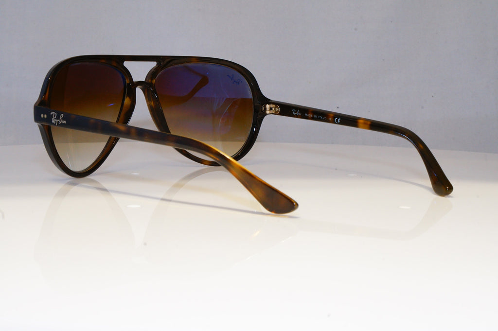 RAY-BAN Mens Womens Designer Sunglasses Brown Pilot CATS RB 4125 710/51 20812