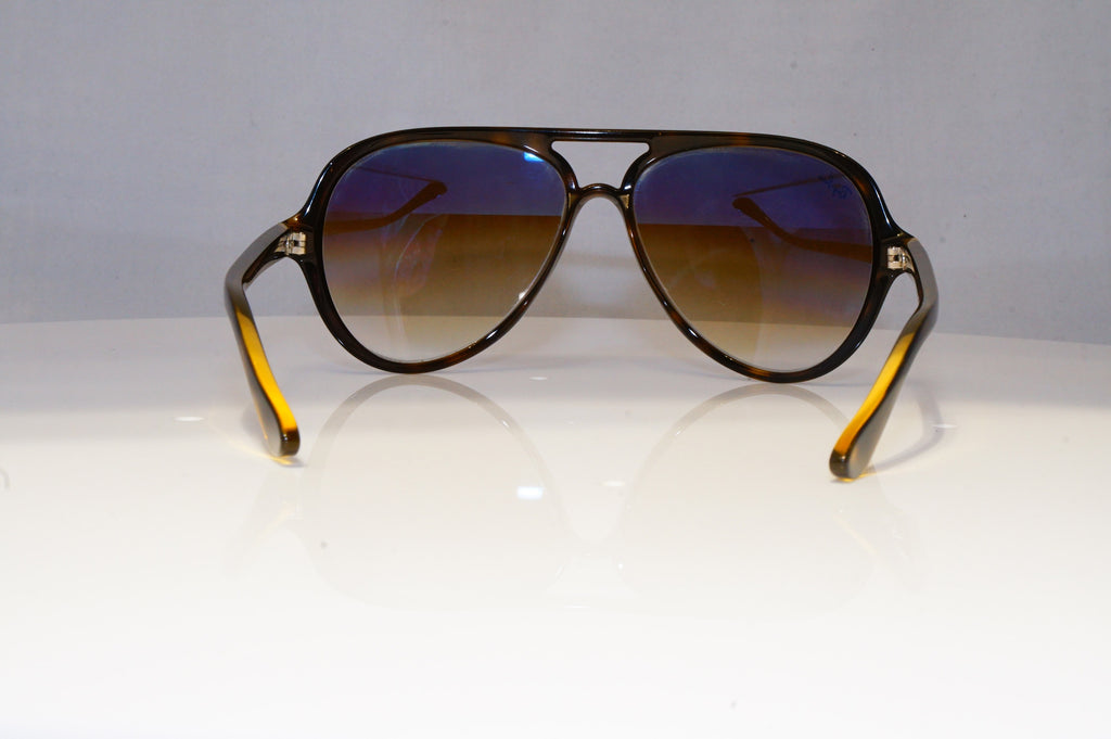 RAY-BAN Mens Womens Designer Sunglasses Brown Pilot CATS RB 4125 710/51 20812