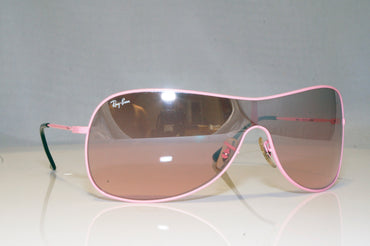RAY-BAN Mens Womens Unisex Designer Sunglasses Pink Shield RB 3211 030/7E 17597