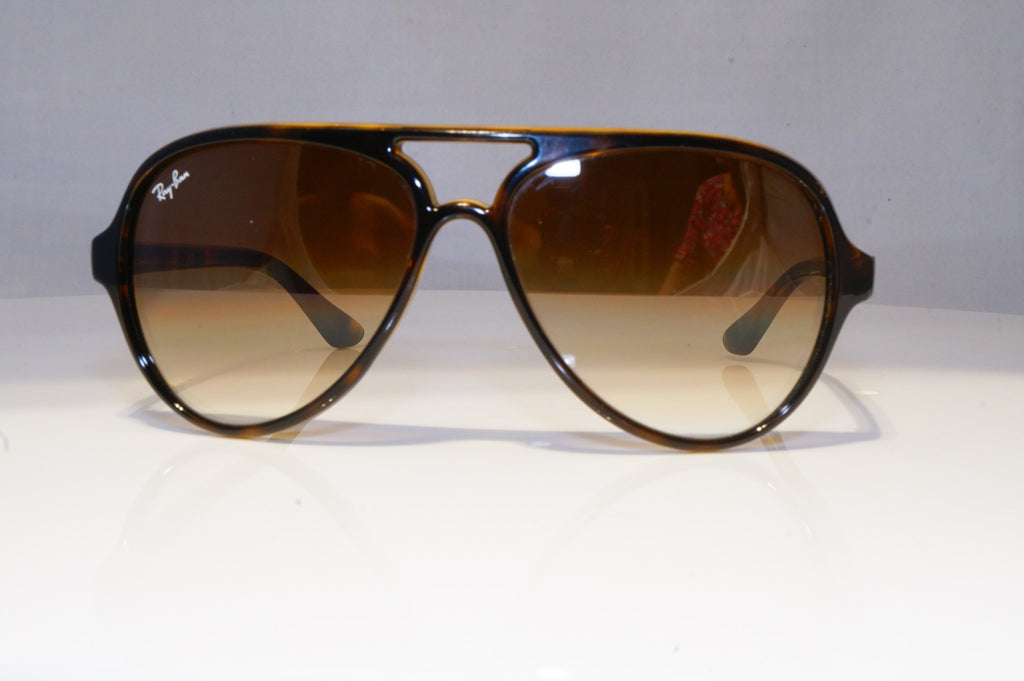 RAY-BAN Mens Womens Designer Sunglasses Brown Pilot CATS RB 4125 710/51 20812