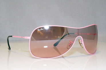 RAY-BAN Mens Womens Unisex Designer Sunglasses Pink Shield RB 3211 030/7E 17597