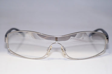 CHANEL Vintage Mens Unisex Designer Sunglasses Silver Wrap 4089 C.124/6I 14950