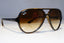 BVLGARI Mens Diamante Designer Sunglasses Brown Shield 6093 245/13 20811