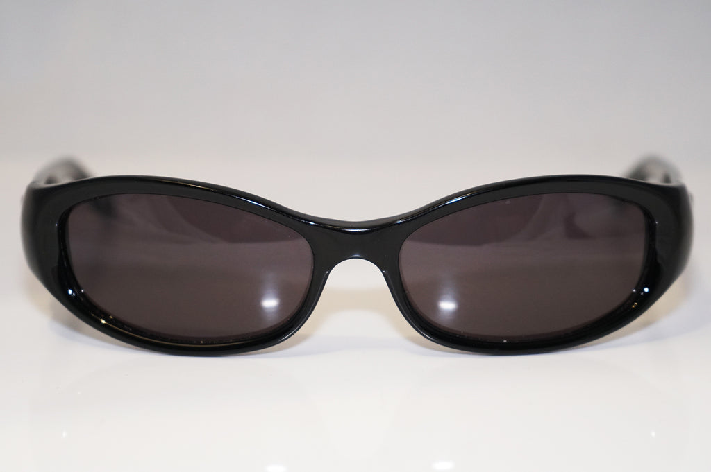 GUCCI 1990 Vintage Mens Designer Sunglasses Black Rectangle GG 2456 E1K 16191