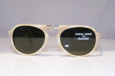 GIORGIO ARMANI Mens Womens Sunglasses Brown Folding BEIGE NEW 2522 519 21111
