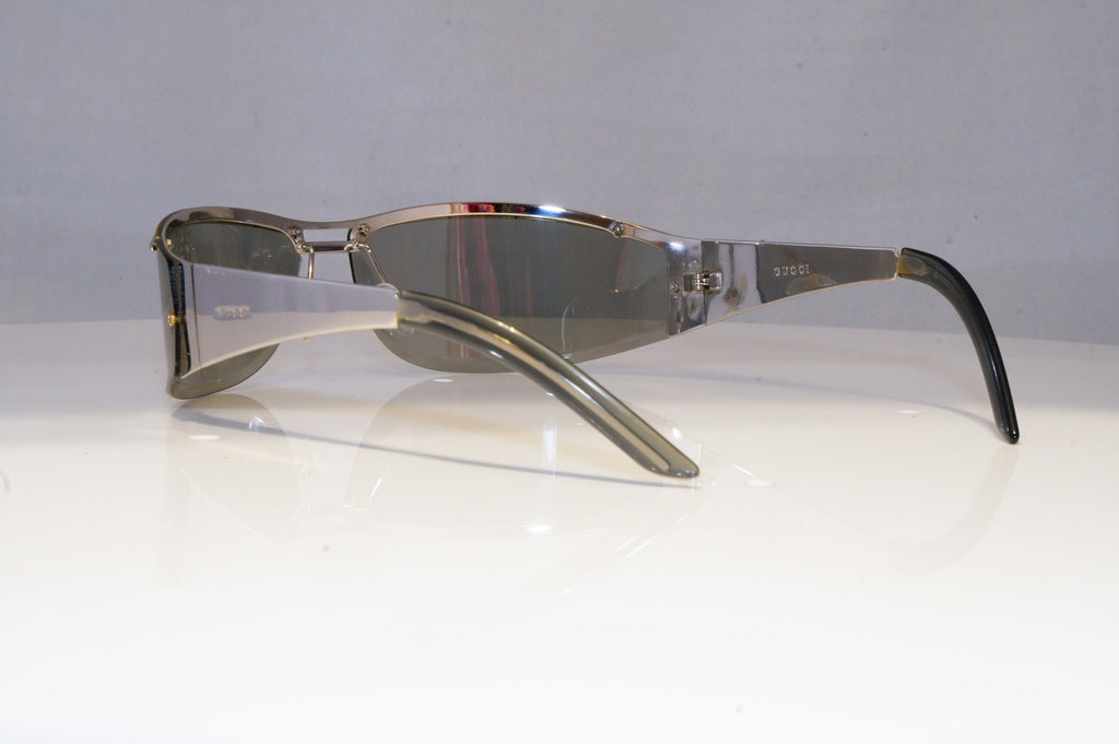 GUCCI Mens Polarized Vintage 1990 Designer Sunglasses Silver GG 1727 YB7UI 20823