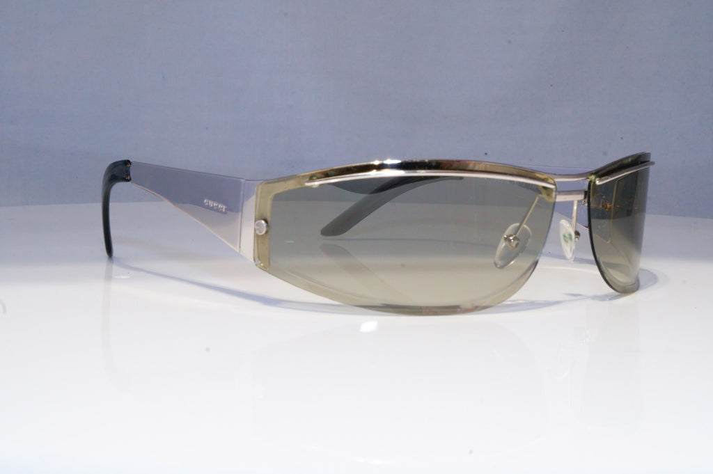 GUCCI Mens Polarized Vintage 1990 Designer Sunglasses Silver GG 1727 YB7UI 20823