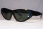 RAY-BAN Womens Vintage 1990 Designer Sunglasses Black Cat Eye ONYX W0791 21323