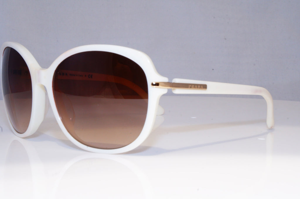 PRADA Womens Designer Sunglasses White Butterfly SPR 04N-A 7S3-6S1 19699