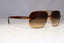 PRADA Mens Designer Sunglasses Brown Pilot SPR 51L 8AE-6S1 20816