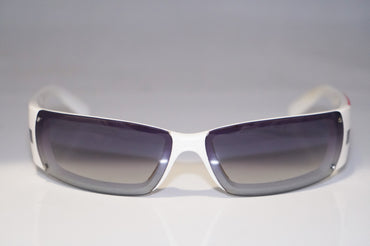 PRADA Vintage Mens Designer Sunglasses White Wrap SPS 06E 4AO-3M1 15322
