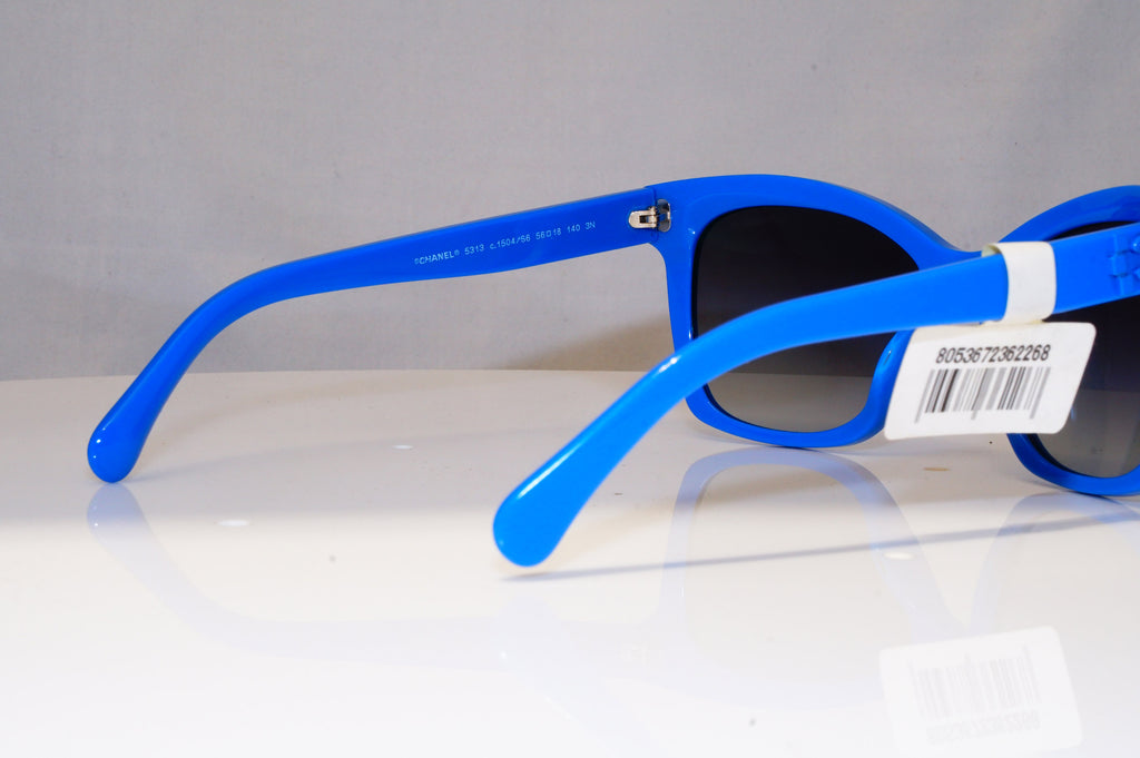CHANEL Womens Designer Sunglasses Blue Butterfly NEW 5313 1504/6S 21108