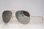 RAY-BAN Mens Polarized Mirror Silver Sunglasses Aviator RB 3025 112/P9 15029