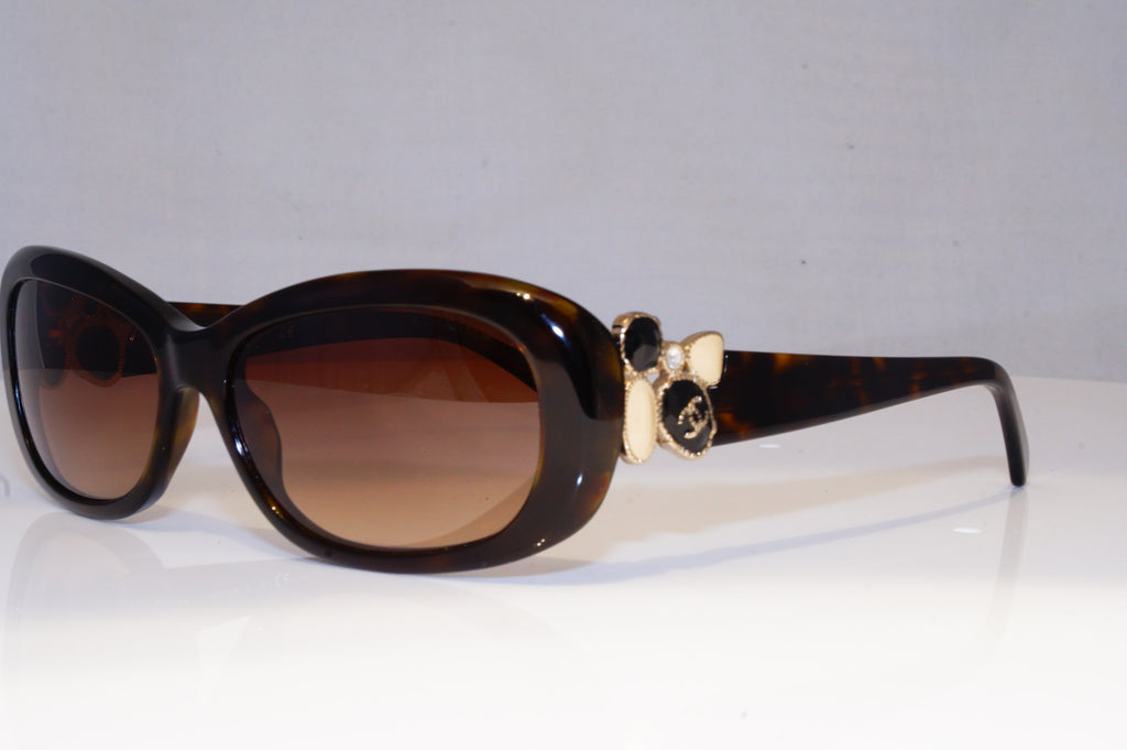 CHANEL Womens Designer Sunglasses Brown Rectangle 5181-B 714/3B 19680