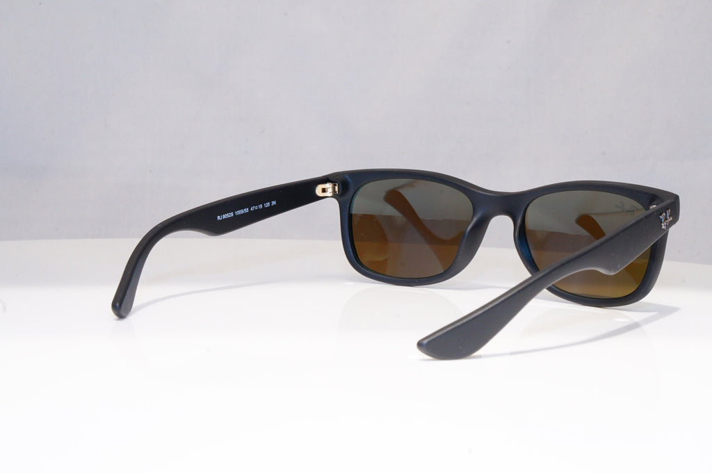 RAY-BAN Boys Girls Mirror Junior Sunglasses Blue New Wayfarer RJ 9052 18713