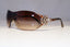 BVLGARI Mens Diamante Designer Sunglasses Brown Shield 6093 245/13 20811
