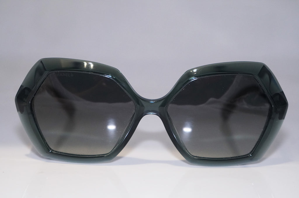 CHANEL New Womens Designer Sunglasses Green Hexagon 5367 C.1546/71 15324