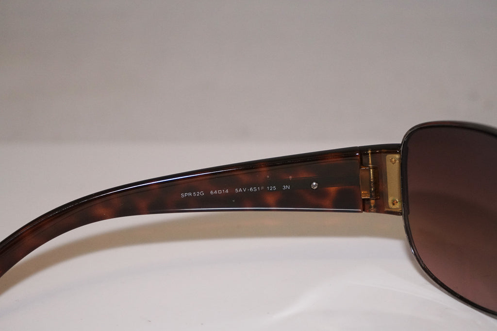 PRADA Mens Designer Sunglasses Brown Aviator SPR 52G 5AV-6S1 14983