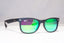 RAY-BAN Boys Girls Mirror Junior Sunglasses Green New Wayfarer RJ 9052 18726