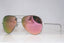 RAY-BAN Mens Polarized Mirror Pink Sunglasses Aviator RB 3025 019/Z2 15216