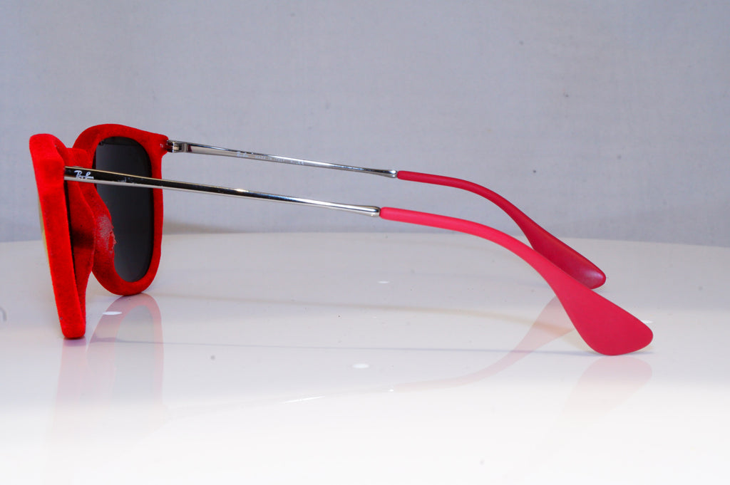 RAY-BAN Womens Mirror Designer Sunglasses Red VELVET ERIKA RB 4171 6076/6Q 19688