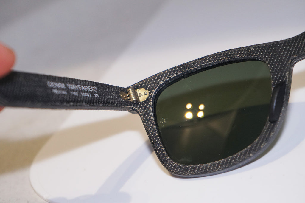 RAY-BAN Mens Designer Sunglasses Grey Wayfarer Denim RB 2140 1162 15331