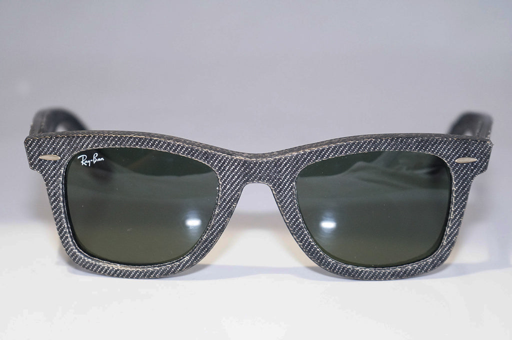 RAY-BAN Mens Designer Sunglasses Grey Wayfarer Denim RB 2140 1162 15331