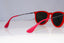 RAY-BAN Womens Mirror Designer Sunglasses Red VELVET ERIKA RB 4171 6076/6Q 19688