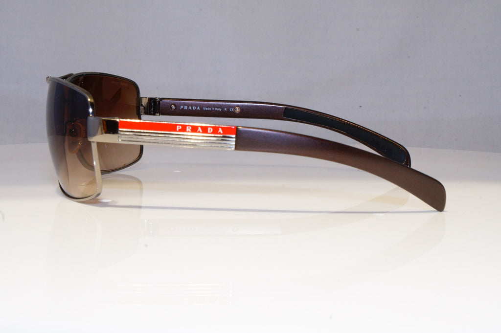 PRADA -Designer Sunglasses Brown Rectangle SPS 541 5AV-6S1 20818