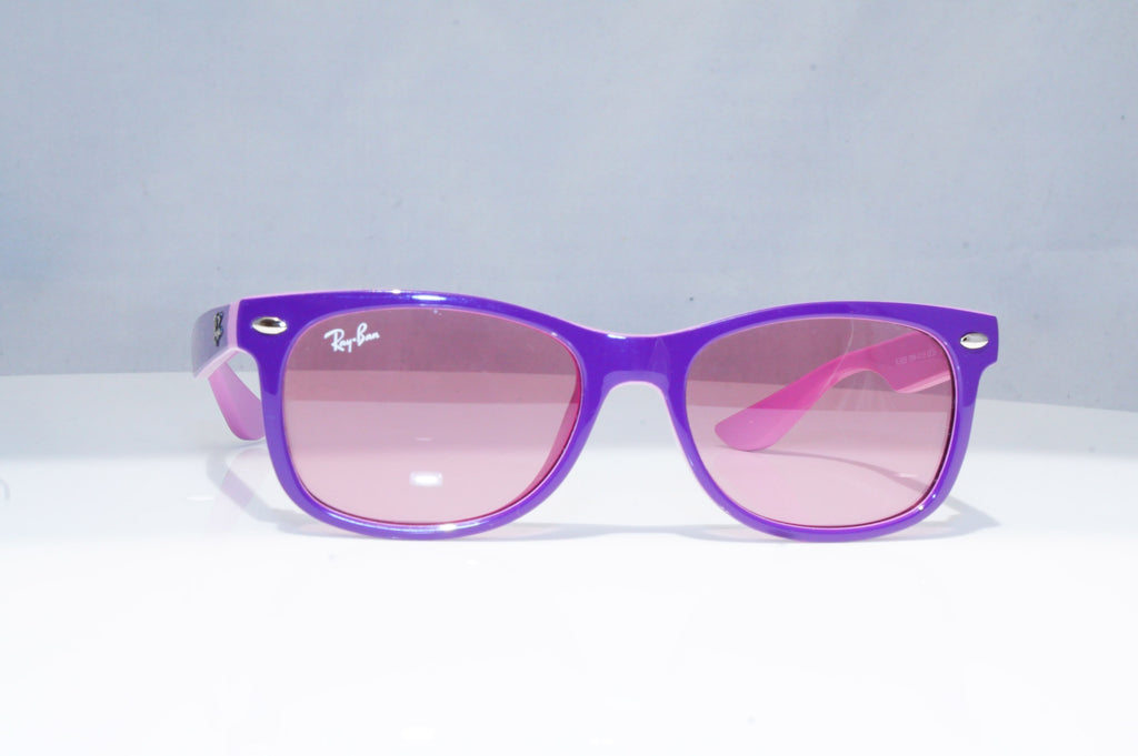 RAY-BAN Boys Girls Junior Sunglasses Violet New Wayfarer RJ 9052 179/84 18715