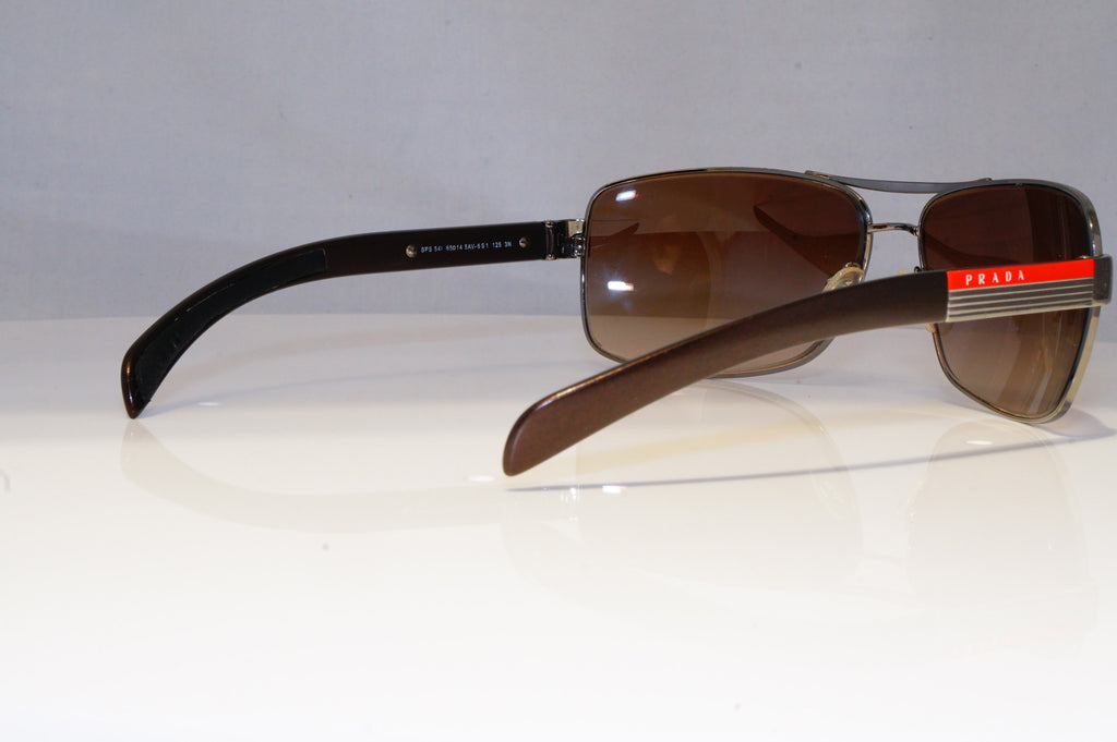 PRADA -Designer Sunglasses Brown Rectangle SPS 541 5AV-6S1 20818