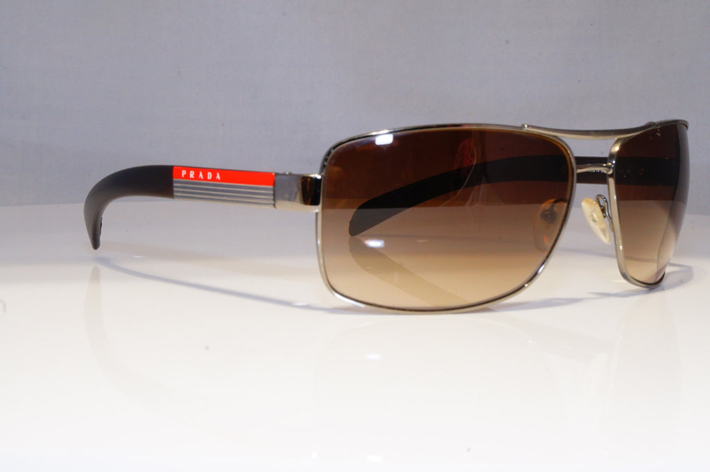PRADA -Designer Sunglasses Brown Rectangle SPS 541 5AV-6S1 20818