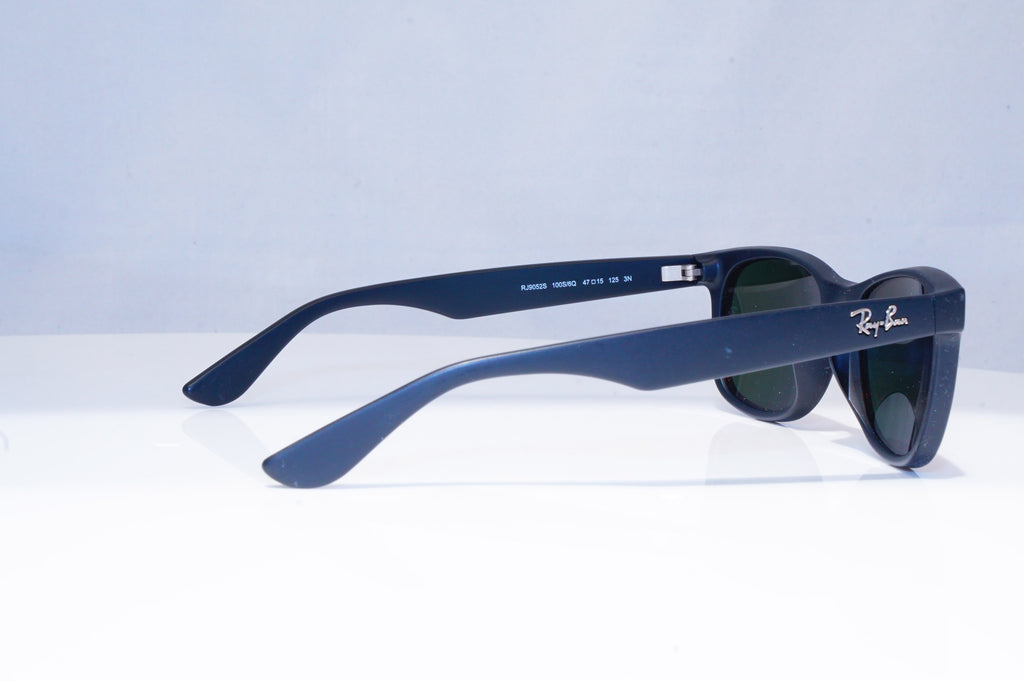 RAY-BAN Boys Girls Mirror Junior Sunglasses Orange New Wayfarer RJ 9052 18716