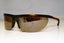 PRADA Mens Vintage 1990 Designer Sunglasses Brown Wrap SPS 04B 6AC-501 17563