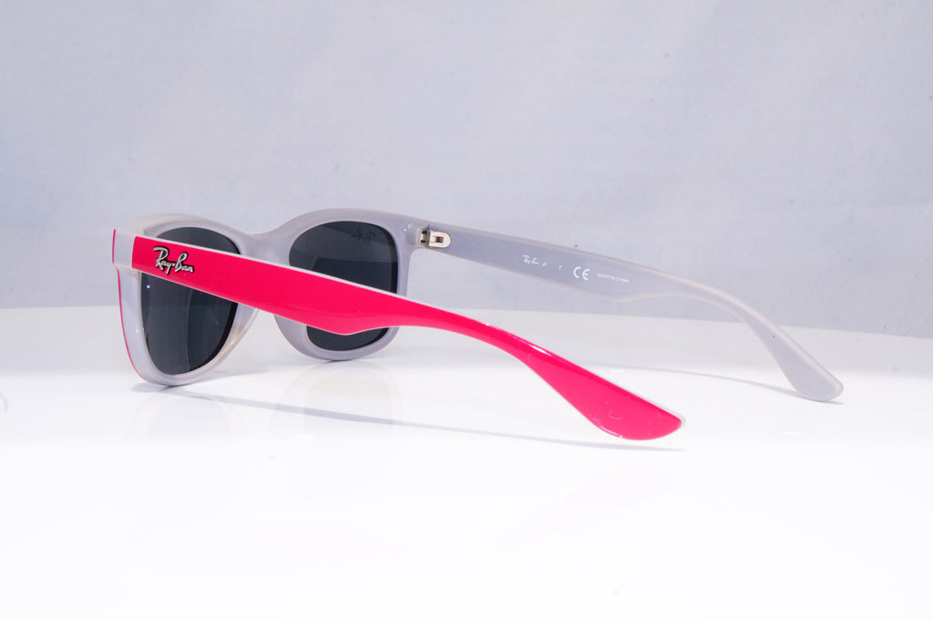 RAY-BAN Boys Girls Junior Sunglasses Red New Wayfarer RJ 9052 177/87 18717