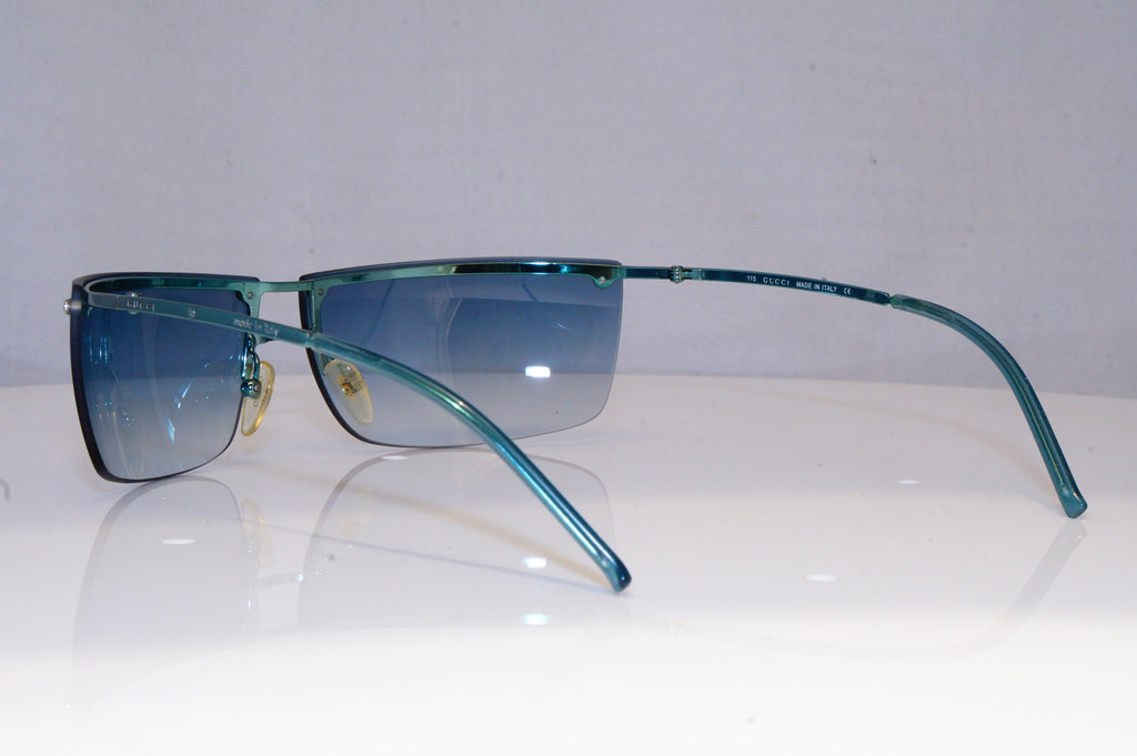 GUCCI Mens Designer Sunglasses Teal Wrap GG 2653 L7E 19675