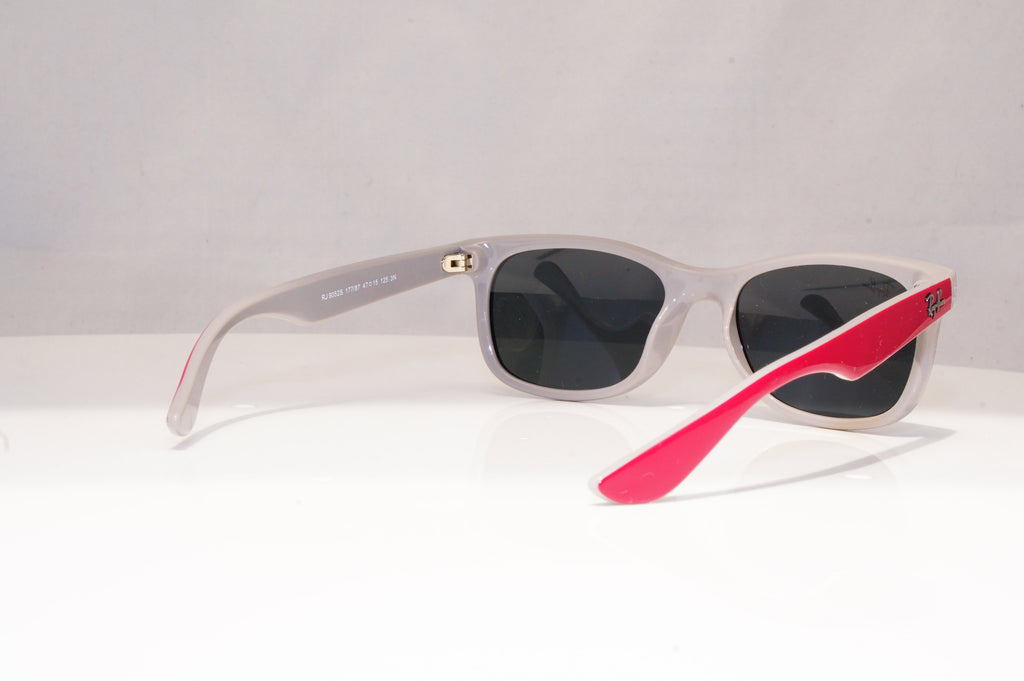 RAY-BAN Boys Girls Junior Sunglasses Red New Wayfarer RJ 9052 177/87 18717