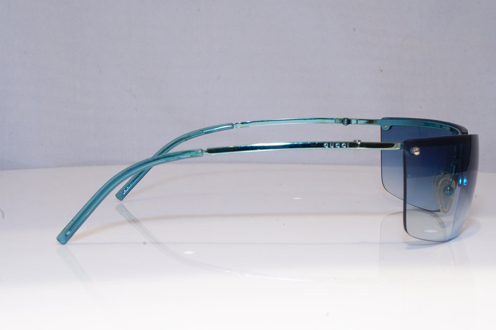 GUCCI Mens Designer Sunglasses Teal Wrap GG 2653 L7E 19675