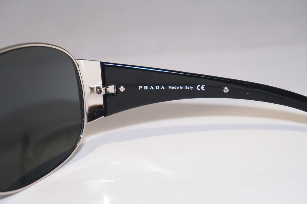 PRADA Mens Designer Sunglasses Black Shield SPR 52H 1BC-1A1 15415