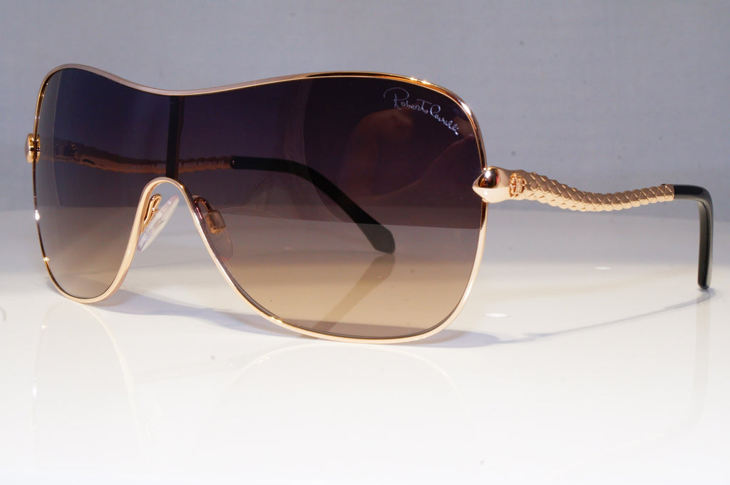 ROBERTO CAVALLI Womens Designer Sunglasses Gold Shield Agena 793S 28B 20817