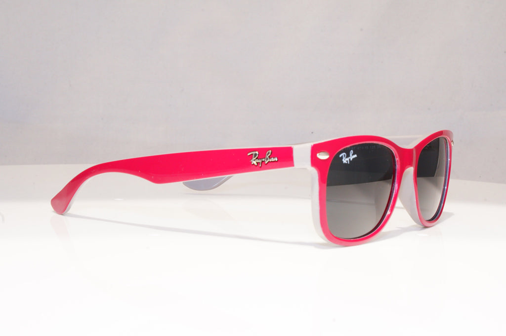 RAY-BAN Boys Girls Junior Sunglasses Red New Wayfarer RJ 9052 177/87 18717